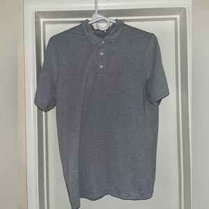 Vuori men’s gray polo size small